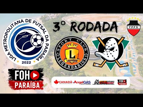 LIGA METROPOLITANA DE FUTSAL DA PARAIBA 2022!