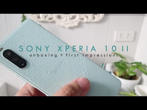 Sony Xperia 10 II - Unboxing & First Impression