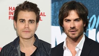 Paul Wesley &amp; Ian Somerhalder Have TVD REUNION &amp; Fans Are SHOOK