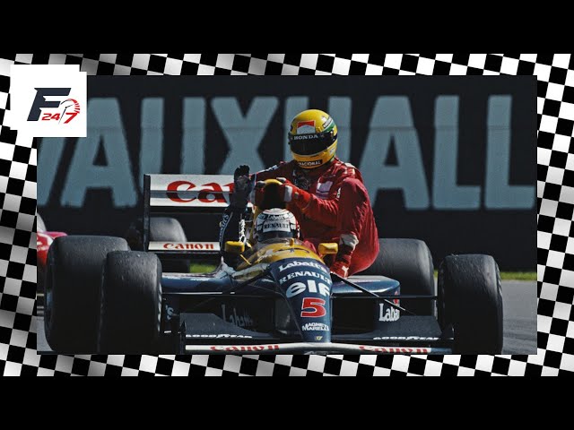 Vídeo relacionado con HWC Trading FR A3 Nigel Mansell & Ayrton Senna Exhibición Firmada Impresa De La Presentación Del Autógrafo De Los Regalos Para Los Fans Que Compiten Con De La Fórmula 1 De F1 - A3 Enmarcado