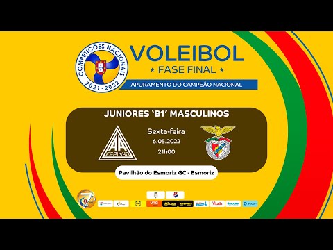 AA Espinho x SL Benfica - Fase Final Juniores 'B1' Masculinos