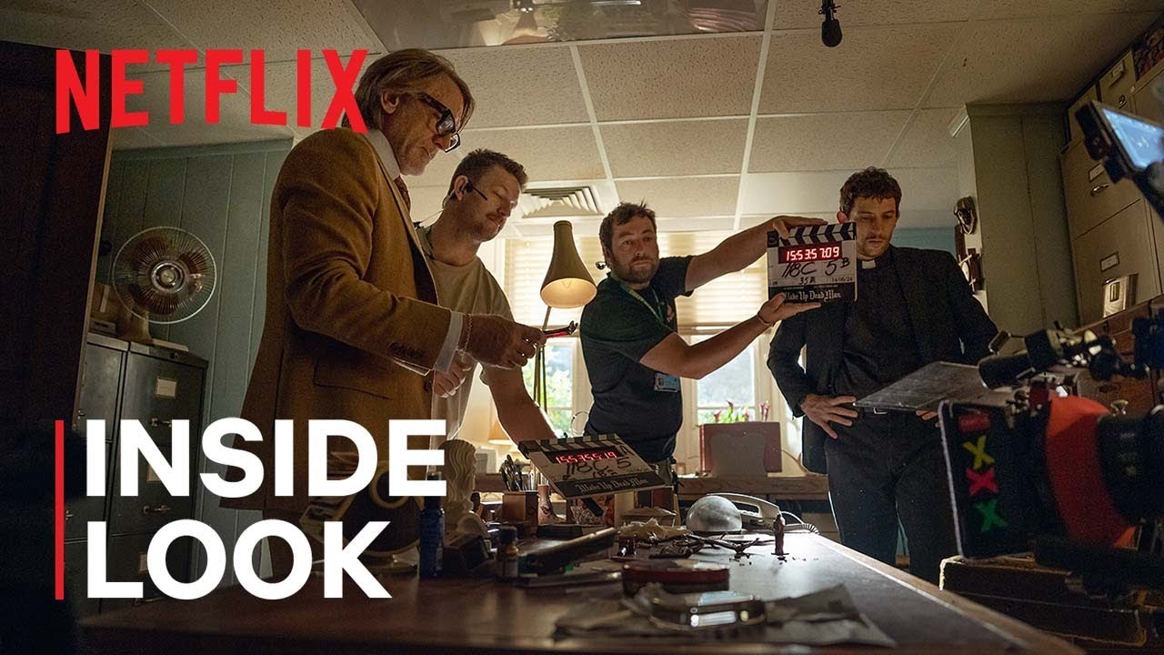 Behind the Scenes with The Cast of Wake Up Dead Man | Netflix