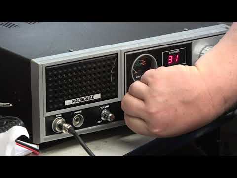 President KP77 UK CB27/81 CB radio (Base) - On The Air test