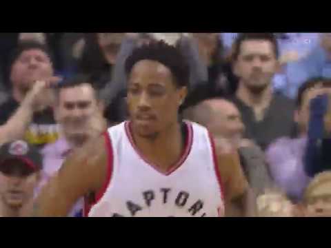Raptors Highlights: DeRozan's Putback Slam - February 6, 2017