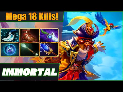 Immortal Pangolier Mid ⚡ Stunning 18 Kills! Dota 2 DotaPulse Full Gameplay