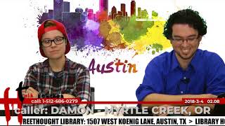 Guru Can Hear People By Looking at Them? | Damon - Myrtle Creek, OR | Talk Heathen 02.08