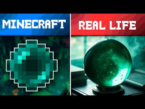 Comparing Minecraft to Real Life! THE RESULT IS SHOCKING!