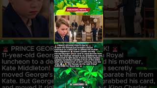 11-Year-Old Prince George HUMILIATES Camilla To Protect Princess Kate! 😱👑