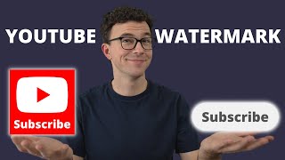 How to Make a Watermark for YouTube Videos 2023