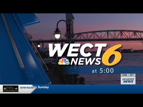 WECT 6 News at 5pm Open, 3/10/2022