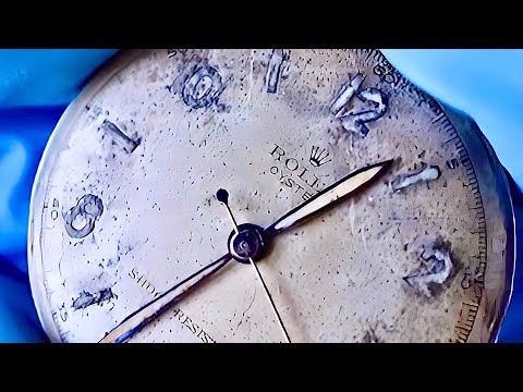 This antique ROLEX is so bad - vintage old watch Restoration