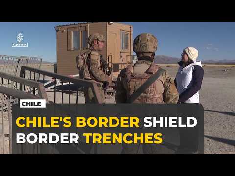 Chile Digs Border Trenches To Stop Illegal Migration And Drug Trafficking