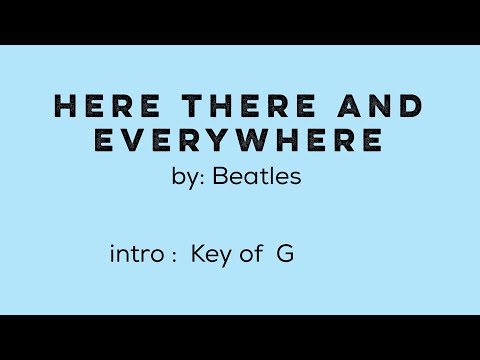 Here And Everywhere - Andy Williams