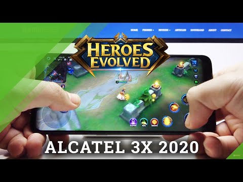 Gameplay of Evolved Heroes on Alcatel 3X 2020 – Efficiency Test