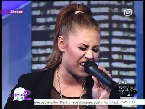 Linda Teodosiu - Love On Top (Beyonce Cover) LIVE Antena 2