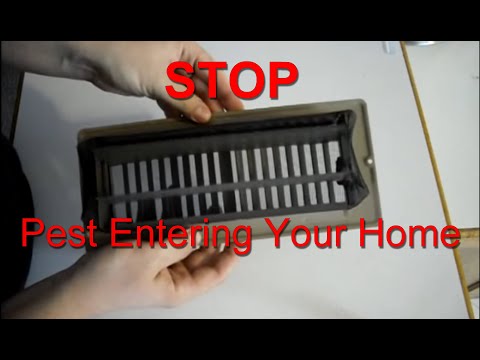 YouTube video about: Can bugs come through central air conditioner?