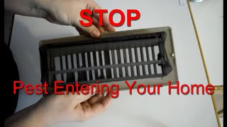 Prevent Pest Entering Your Home | Pest Control in HVAC