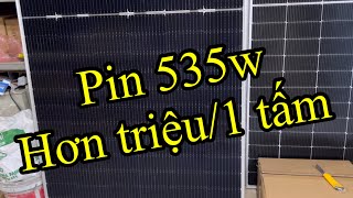 Giant 535w type A solar panel costs only over 1 million/1 panel, hurry up!