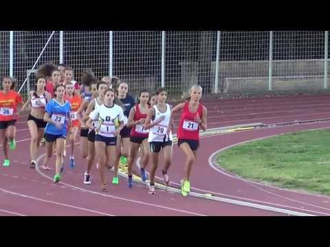 1000 metri cadette campionato regionale Lazio cadette 2013