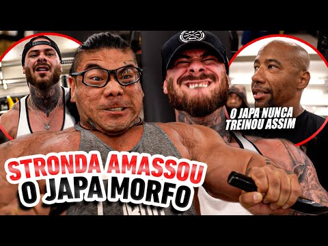 LÉO STRONDA LEVOU JAPA MORFO NO LIMITE COM O  MESTRE LEÔNIDAS