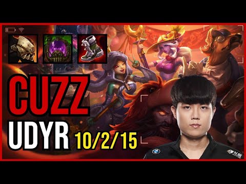 CUZZ - UDYR vs NIDALEE Jungle - KR Challenger - Patch 11.3