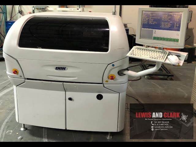 DEK Horizon 01 Screen Printer