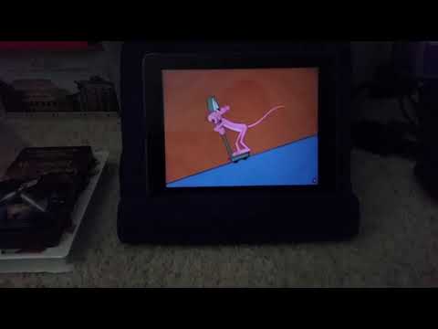 The pink panther show episode 64 an ounce of pink heist and seek pink blue plate