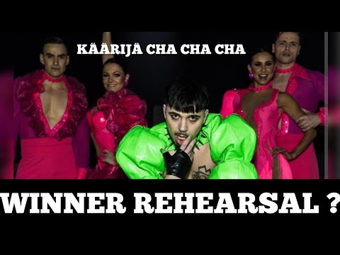 KÄÄRIJÄ - CHA CHA CHA - FIRST REHEARSAL #eurovision2023 #eurovision #finland