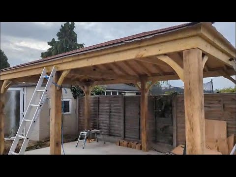DIY wooden GAZEBO build