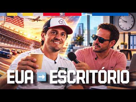 Café com Denis Navarro no box da Cavaleiro Sports