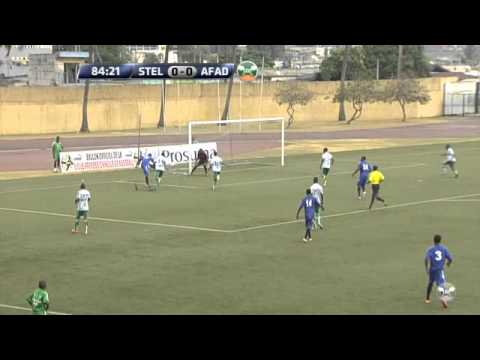 Resumé du match en retard de la 14e Journée ligue 1: STELLA 0 - 1 AFAD