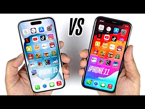 iOS 18.2 iPhone 15 vs iPhone 11 - Speed Test!