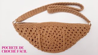 POCHETE DE CROCHÊ FÁCIL E RÁPIDA