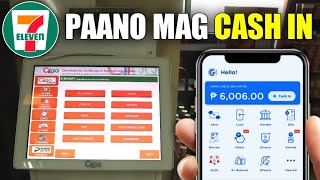 How to CASH IN to GCash in 7-ELEVEN