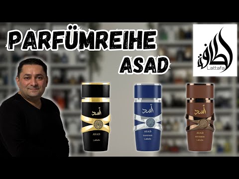 Die Lattafa Asad Parfümreihe - Asad, Asad Zanzibar & Asad Bourbon