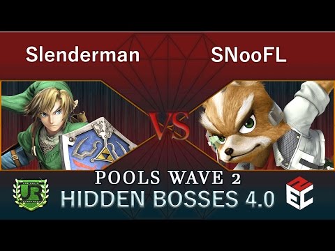 Hidden Bosses 4.0  POOLS WAVE 2 - Slenderman (Link) vs SNooFL (Fox)