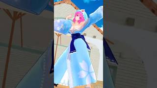 爽やかさとメロさが溢れ出してる💕『KISS N TELL』 #東方mmd #aespa #西行寺幽々子 #お姉さん  #shorts