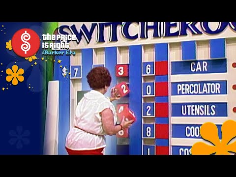 Oh, No! Contestant Gets ALL ZEROS When Playing Switcheroo - The Price Is Right 1982