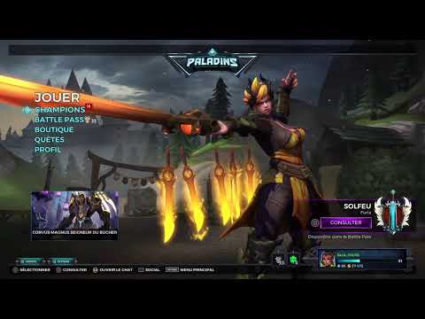 Live Paladins ! Go s'entrainer avec Andro !