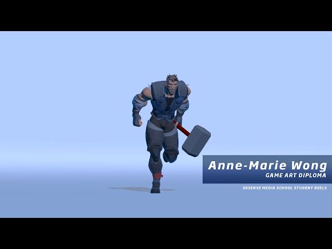 Wong Ling Jie Anne-Marie Showreel 2021 - Game Animation | 3dsense
