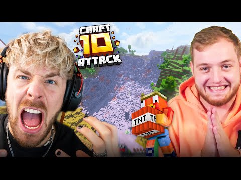 TRYMACS buddelt in MEINER BASE ein MEGA LOCH!! 😡 CraftAttack 10!