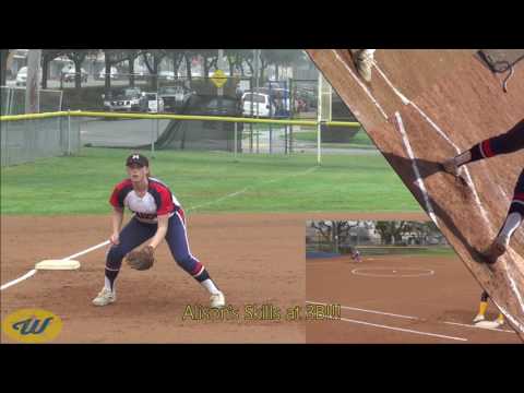 Alison Steinker's Softball Skills Video - 2020 3B/1B - Monarchs 14U-Blake