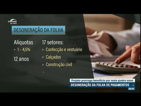 Senado aprova desoneração da folha de pagamento para 17 setores da economia