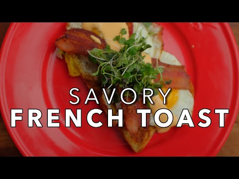 Savory French Toast Recipe | A Holiday Brunch Favorite