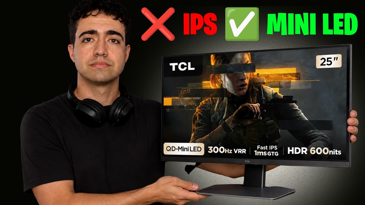 Miniatura da avaliação em vídeo de Monitor Gamer TCL 27G64 QHD 180Hz