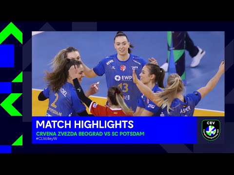 Highlights | Crvena Zvezda BEOGRAD vs. SC POTSDAM | CEV Champions League Volley 2023