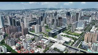 台中七期 台中市政府 捷運市政府站 日景 5.1K30 空拍素材