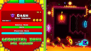 Dash Full Version By  @MATHIcreatorGD & Me | OFFICIAL SHOWCASE | Geometry Dash [2.2]