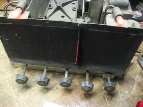 General Electric X-415 Big Tube Radio PT.1