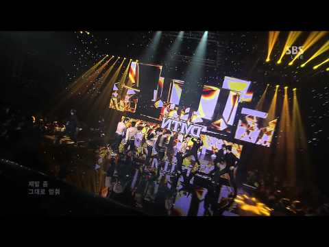 DMTN [Safety Zone] @SBS Inkigayo Popular song 20130217